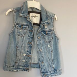 Abercrombie denim vest